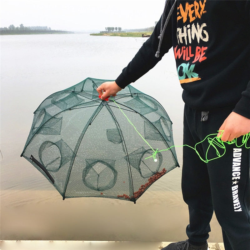 Umbrella Net Fishing Cage