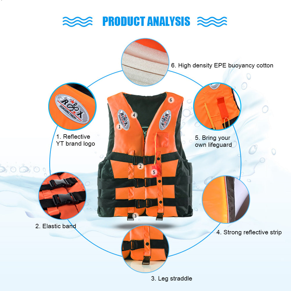 Boating Skiing Driving Vest Survival Suit