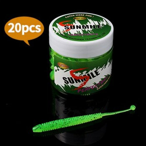 WHYY 20pcs soft baits fishing lures tanta