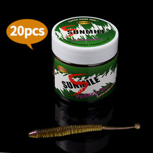 WHYY 20pcs soft baits fishing lures tanta
