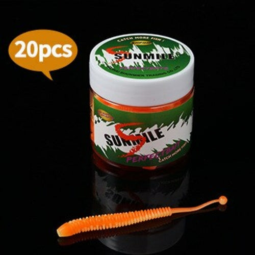 WHYY 20pcs soft baits fishing lures tanta