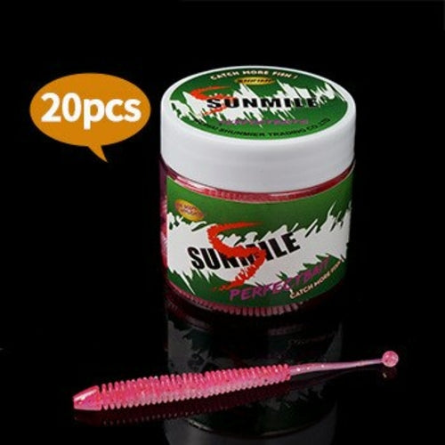 WHYY 20pcs soft baits fishing lures tanta