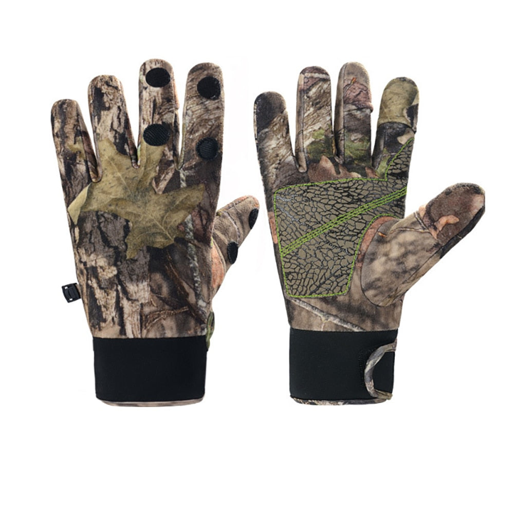 Winter Fishing Gloves 3 Finger Flip