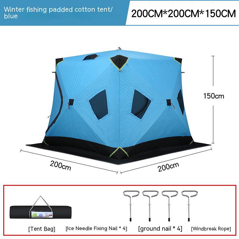Winter fishing tent cloth warm