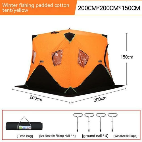 Winter fishing tent cloth warm