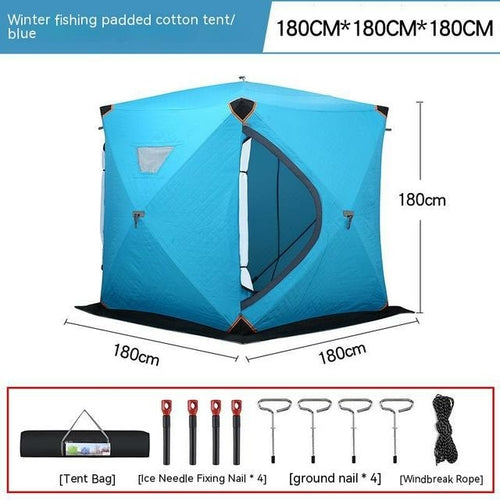 Winter fishing tent cloth warm