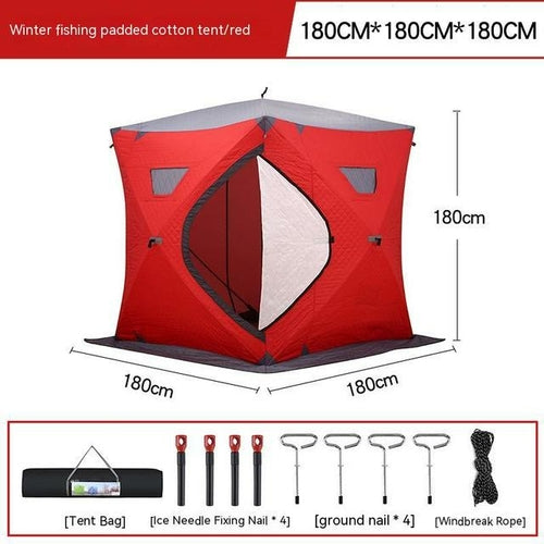 Winter fishing tent cloth warm
