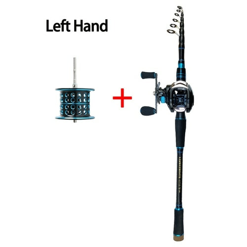 The Latest Telescopic Portable Fishing Rod Casting