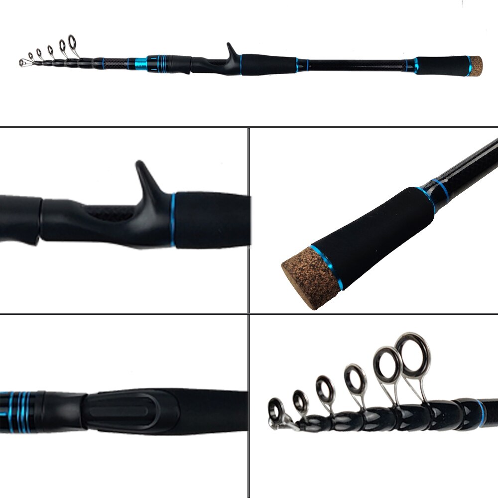 The Latest Telescopic Portable Fishing Rod Casting