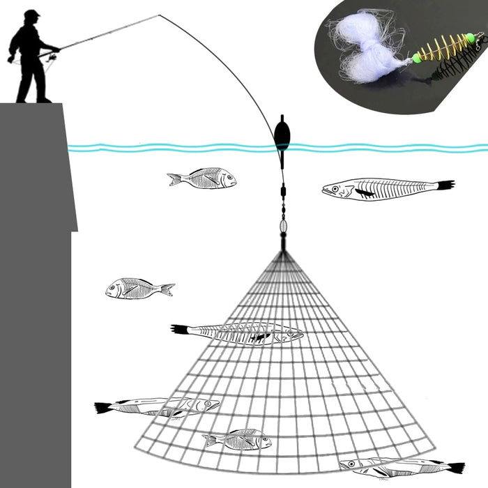 winter ice fishing Net Trap Mesh